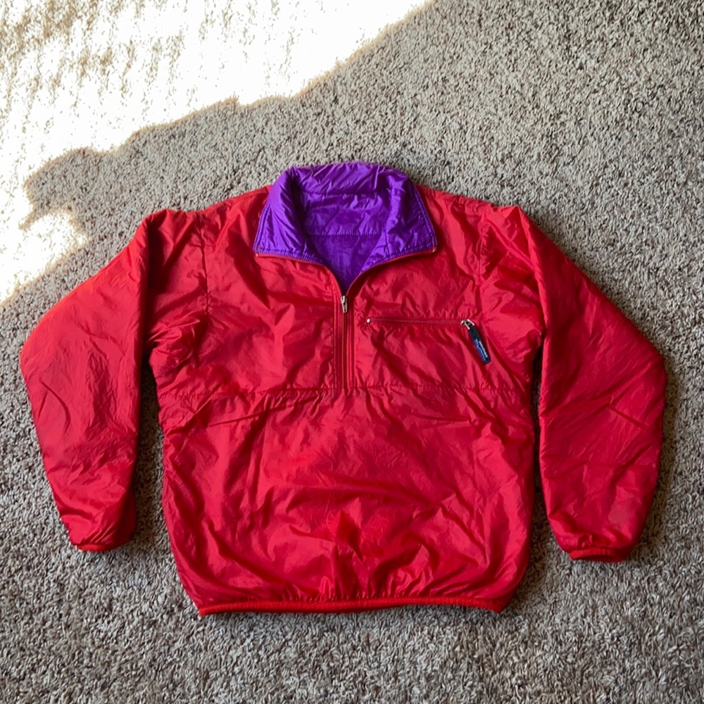 Red Patagonia Pullover